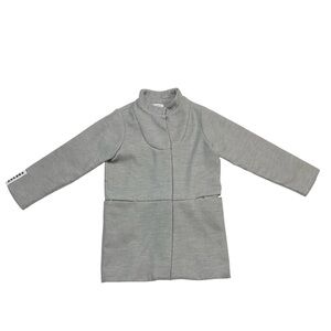 Tressy Girls Gray Long Pea Coat size 8